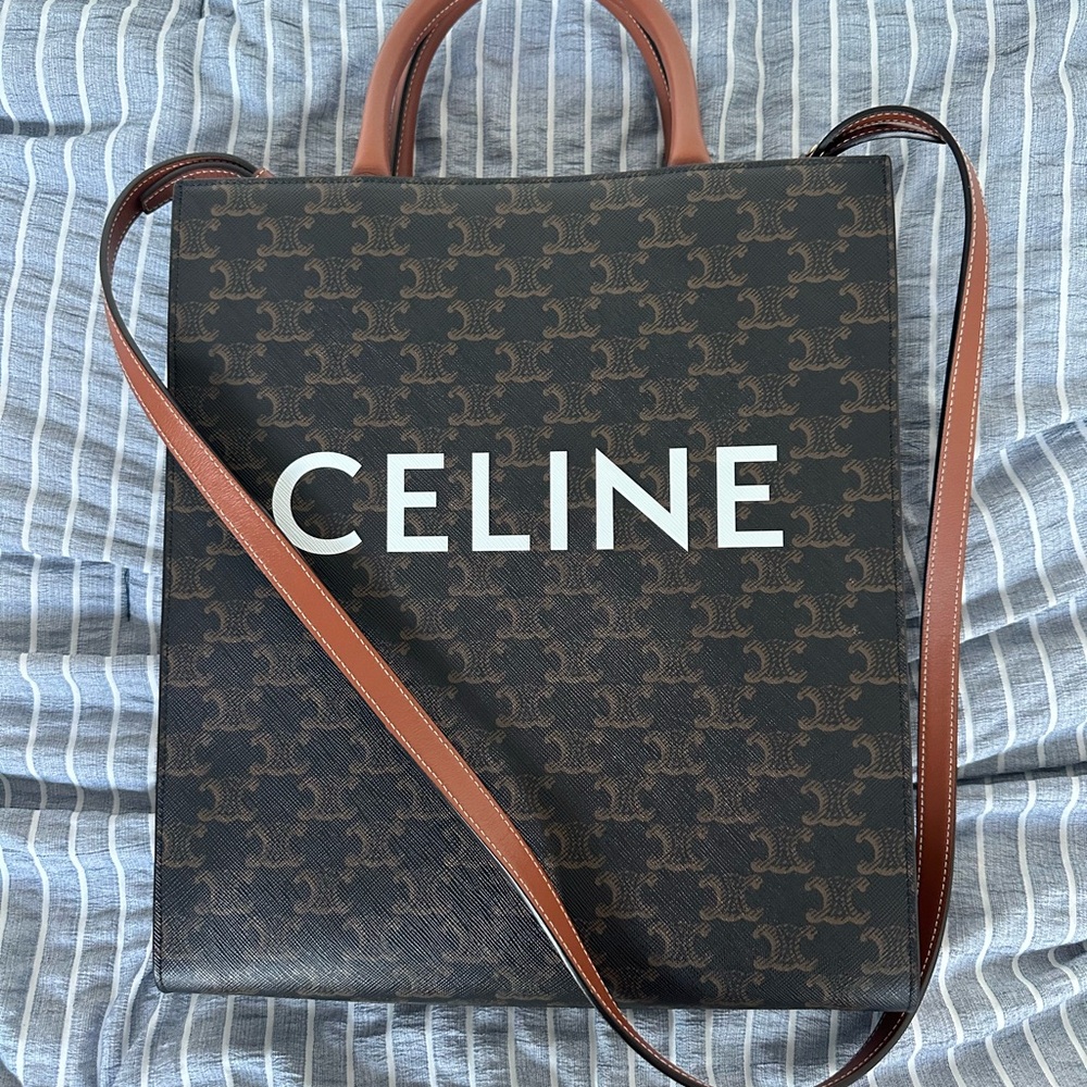 Celine Vertical Cabas Tote